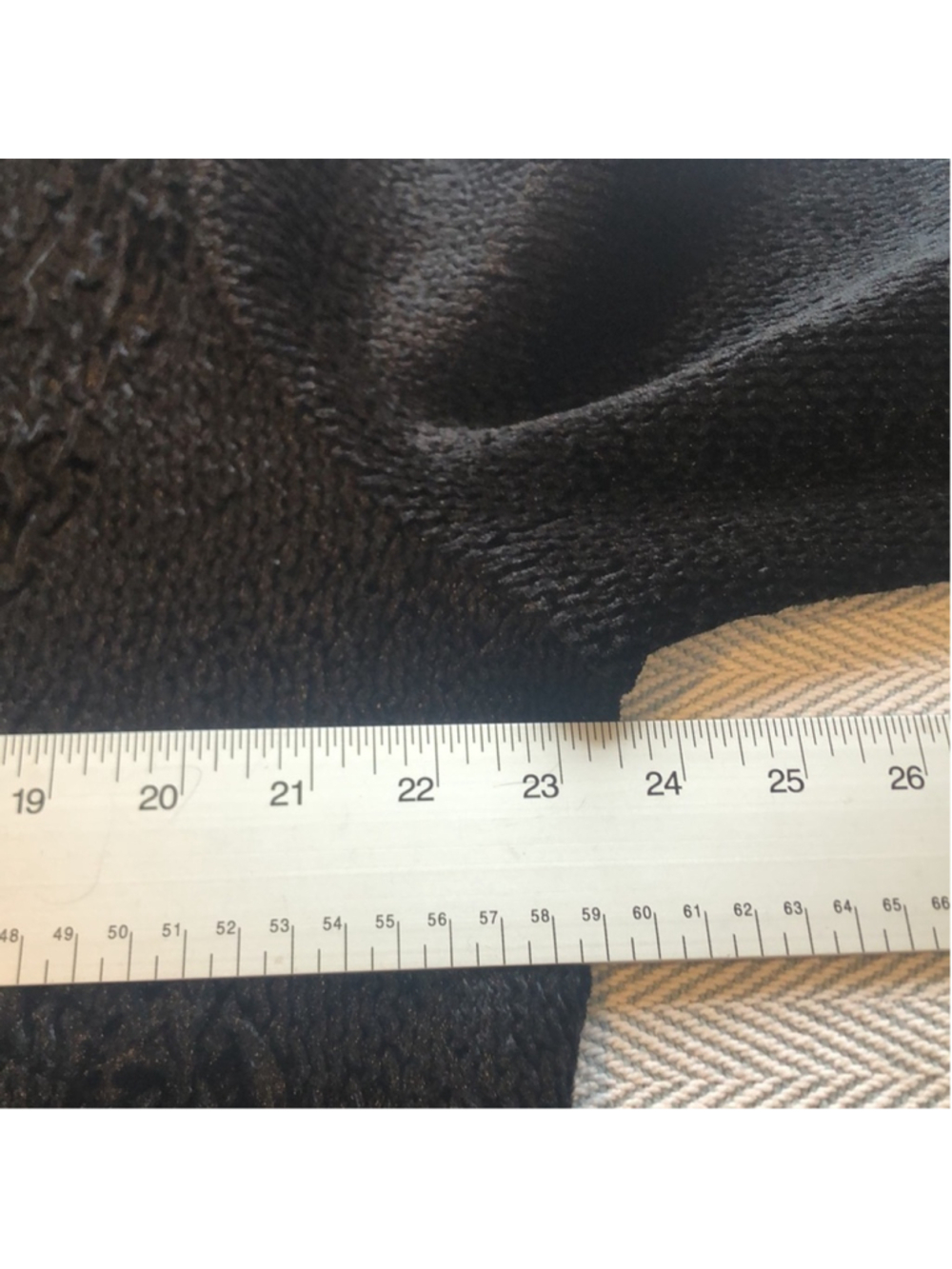 CHICOS Sz 3 Elegant Black Women's Cardigan Jacket PREWORN Pit to Pit 23 1/2" - Picture 12 of 15